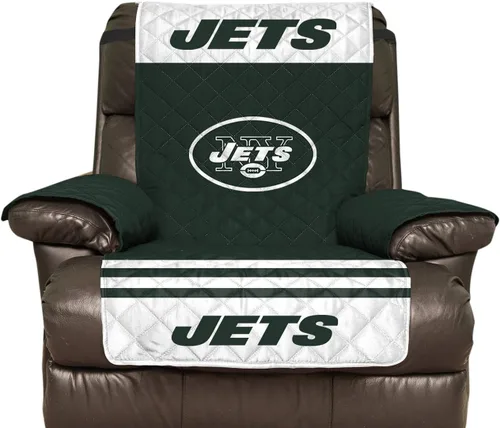 Vista 9 de Pegasus Sports NFL Protector Reversible para Muebles Reclinable Unisex con Correas Elásticas, 80 por 65 pulgadas