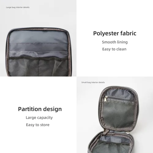 Vista 5 de TOPASION Bolsas de primeros auxilios vacías, bolsa de medicina para viajes, bolsa organizadora de suministros médicos, kit portátil para viajar