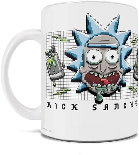 Vista 49 de Trend Setters Friends the Television Show – 25 años – Mercancía oficial – Taza de café o té de cerámica blanca de 11 onzas – perfecta para regalar