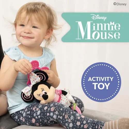 Vista 2 de Kids Preferred Disney juguete de actividades para bebé , Minnie Mouse
