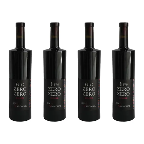 Vista 3 de Elivo Zero Zero Deluxe - Desalcoholizado espumoso 0.0% sin alcohol burbujeante de España, seco, bajo en azúcar, bajo en calorías