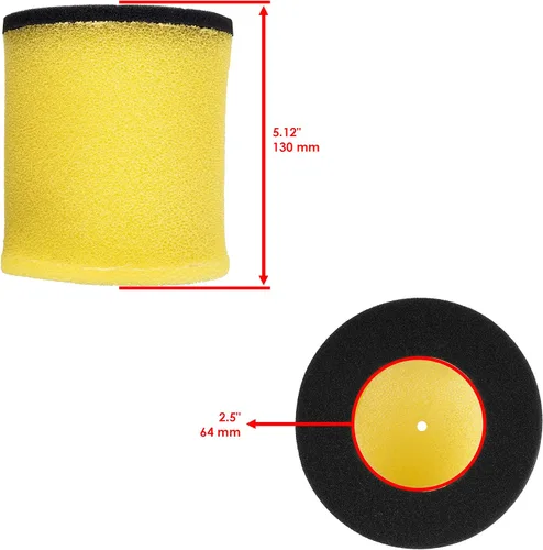 Vista 2 de Caltric Filtro de aire compatible con Suzuki Lt-A400 Lt-A400F Eiger 400 2X4 4X4 Auto 2003 2004 2005 2006 2007