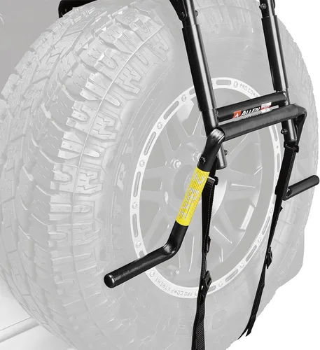 Vista 2 de Allen Sports Premier - Soporte para neumáticos de repuesto para 2 bicicletas, S302