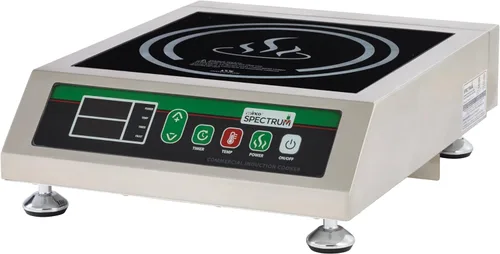 Vista 4 de Winco EIDS-34 - Quemador de inducción de grado comercial, 1800 W, 240 V Negro/Blanco