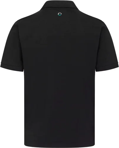 Vista 2 de Mercedes AMG Petronas Formula One Team - Producto oficial de Fórmula 1 - Polo clásico - Negro - S