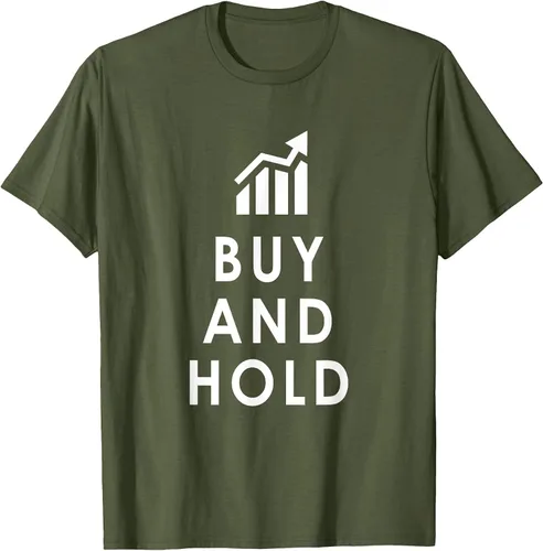Vista 30 de Stocks Investing Buy and Hold Investor T-Shirt Asphalt Grey