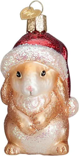 Vista 13 de Old World Christmas: Colección Fireman - Adorno de vidrio soplado para árbol de Navidad Granero