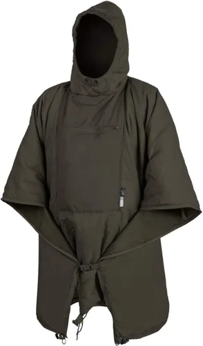 Vista 21 de Helikon-Tex Swagman Roll - Poncho militar multiusos - Poncho de emergencia, manta y chaqueta Woobie
