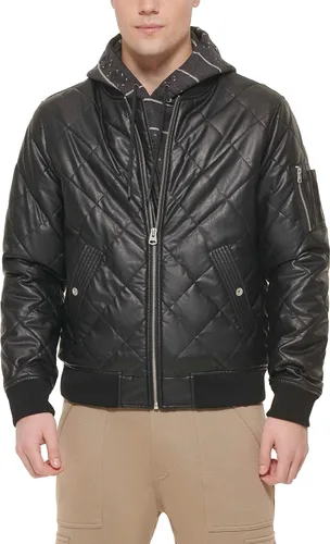 Vista 8 de Levi's Men's Diamond Quilted Bomber Jacket