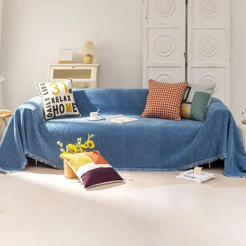 Vista 59 de VClife Funda para silla con acento azteca bohemio de 59 x 71 pulgadas, funda reversible y lavable de felpilla para sillón, color marrón castaño