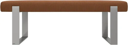 Vista 55 de VANT Banco de cama tapizado, beige Boucle, níquel cepillado Boucle Beige - Níquel cepillado