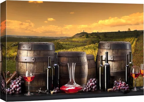 Vista 18 de SIGNFORD Lienzo impreso para pared, bosque brumoso, amanecer, bosques encantados y luz matutina, fotografía, realismo, decorativo, escénico
