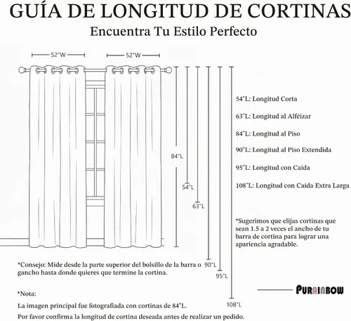 Vista 7 de Purainbow Cortinas opacas beige para dormitorio, sala de estar con paneles de impresión de lámina dorada, oscurecimiento de la habitación