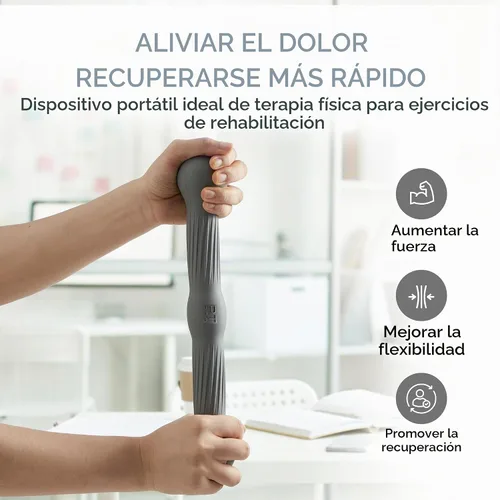 Vista 2 de PT Pro Entrenador de codo de tenis para terapia física, agarre texturizado