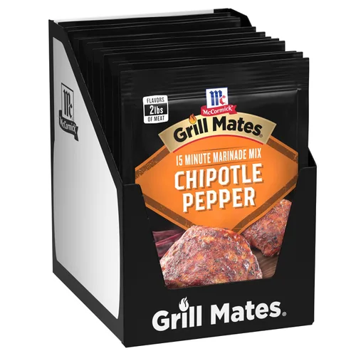 Vista 22 de McCormick Grill Mates Mezcla de adobo de pimienta Chipotle, 1.13 oz