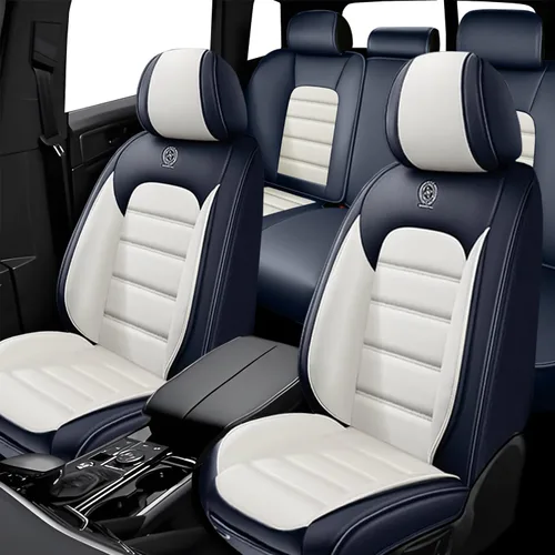 Vista 14 de 5 fundas de asiento para Mazda2 2011-2023, fundas de asiento de automóvil de cuero, impermeables, suaves, cómodas fundas de asiento de automóvil