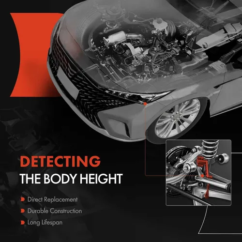 Vista 2 de A-Premium Sensor de nivel de altura de conducción compatible con Chevrolet Camaro 2016 2017 2018 2019, 2.0L 3.6L 6.2L, Convertible/Coupe, lado