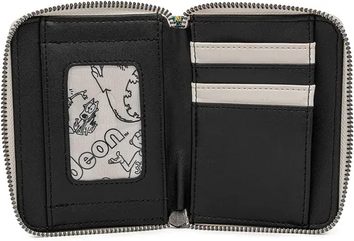 Vista 4 de Loungefly Peanuts Charlie y Snoopy Sunset cartera