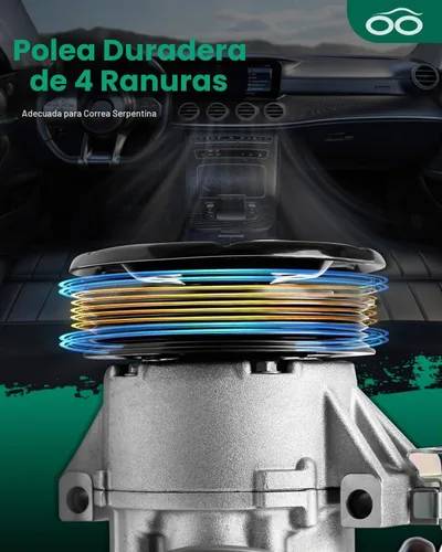 Vista 5 de SCITOO Compresor de CA para Scion para xA 1.5L 2004-2006, para xB 1.5L 2004