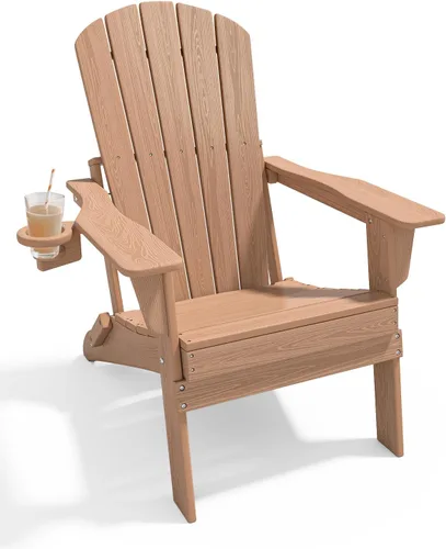 Vista 10 de HDPE Silla Adirondack plegable, Aruba