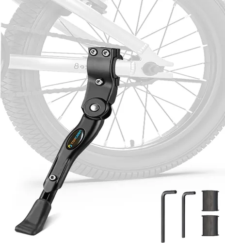 Vista 12 de TOPCABIN Soporte ajustable de aleación de aluminio para bicicleta, negro, para bicicletas de 24 a 28 pulgadas