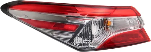 Vista 90 de Ensamble de luz trasera exterior TRQ para lado del conductor izquierdo trasero. Compatible con Toyota Corolla XLE 2020, 2021, 2022 y Toyota Corolla