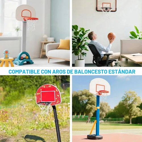 Vista 7 de LAO XUE 2 Pack Mini Basketball Net Replacement,8 Loops Indoor Outdoor Nets,Suitable for Doors and Walls Blanco
