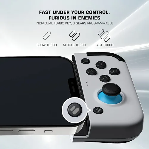 Vista 5 de GameSir X2 Lightning Mobile Gaming Controller controlador de teléfono para iPhone iOS controlador de juego móvil inalámbrico Grip Support Xbox Game