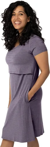Vista 2 de Kindred Bravely Eleanora - Camisón de maternidad y lactancia ultra suave y vestido de descanso