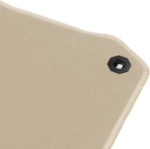 Vista 5 de IKON MOTORSPORTS, alfombrilla compatible con Toyota Camry 2012-2017, alfombrillas de nylon beige para el suelo del coche, delanteras y traseras