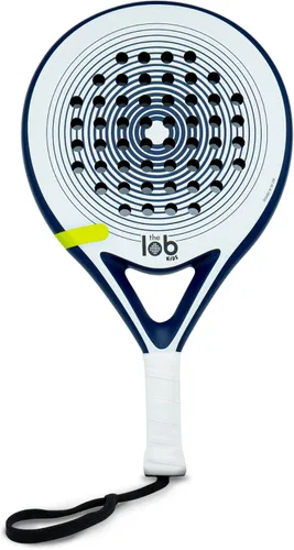 Vista 11 de Raqueta de pádel de fibra de carbono 3K para niños Forma redonda para control Ligera y de gran potencia Pala Padel para niños Raqueta
