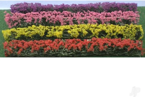 Vista 2 de JT Setos de flores T Escala HO (verde, surtido)
