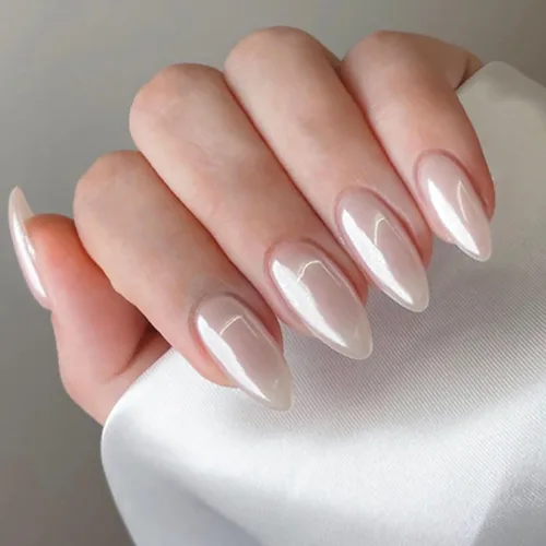 Vista 12 de Uñas postizas cortas a presión, uñas postizas de otoño con punta francesa, color marrón, cobertura completa, con diseños de remolinos marrones, uñas