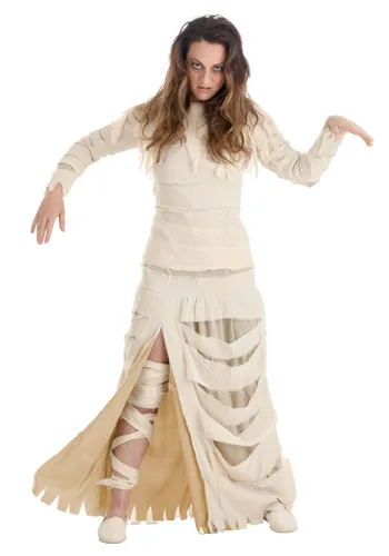 Vista 2 de Full Length Mummy Disfraz para mujer Multicolor
