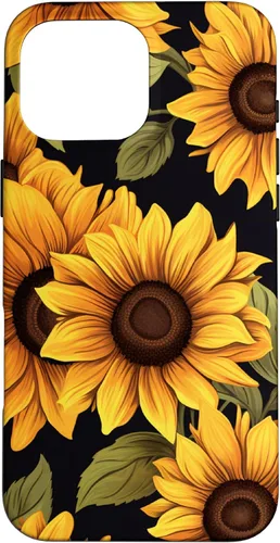 Vista 19 de Aesthetic Sunflowers Funda con diseño de flores silvestres para iPhone 17