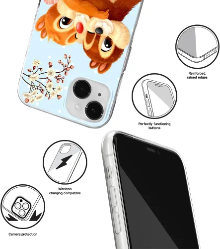 Vista 3 de ERT GROUP Funda de teléfono móvil para Apple iPhone 14 Plus Original y con licencia oficial de Disney Chip & Dale 003 adaptada de manera óptima a