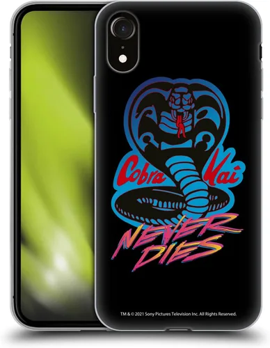 Vista 69 de Head Case Designs Funda de gel suave con licencia oficial de Cobra Kai Eagle Fang Logo Key Art compatible con Apple iPhone 7 Plus/iPhone 8 Plus