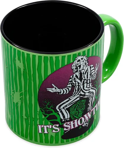 Vista 7 de Silver Buffalo Beetlejuice It's Showtime - Taza de cerámica, 20 onzas