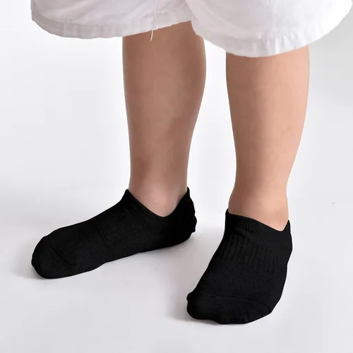 Vista 4 de Cozi Foot 10 pares de calcetines de algodón antideslizantes de corte bajo para niños y niñas