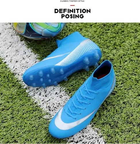 Vista 3 de TTFS Foture 4.1 Netfit FG AG - Zapatos deportivos de fútbol XX 17.2 para suelo firme, zapatos de fútbol
