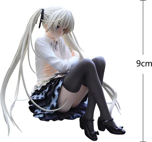 Vista 2 de QAHEART Figura de anime Kasugano Sora de dibujos animados Anime Girl Figura de PVC Modelo Figura de acción Estatua Juguetes Adornos de Escritorio