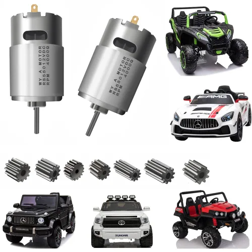 Vista 9 de Par de 12 voltios RS550 40000 RPM motor eléctrico de alta velocidad para ruedas eléctricas Kit de actualización de motor, motores de caballo