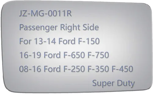 Vista 9 de JZSUPER Espejo de remolque lateral izquierdo para Ford F250 F350 F450 F-550 Super Duty Power calentado ámbar intermitente luz de charco luz auxiliar
