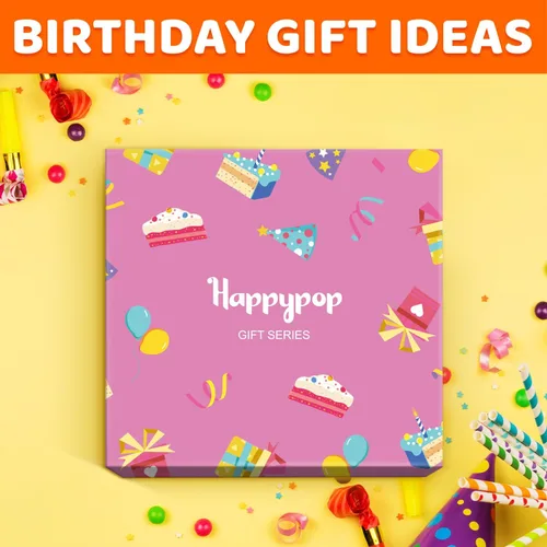 Vista 7 de HAPPYPOP Birthday Gifts Ideas - Socks for 6-10 Year Old, Birthday Gift with Greeting Card