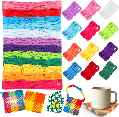 Vista 10 de 820 bucles de repuesto para agarraderas de 7 pulgadas, 10 colores arcoíris 10 Arco iris