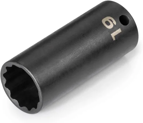 Vista 62 de TEKTON Unidad de 3/8 pulgadas x 1 pulgada 12 puntos de impacto SID12225