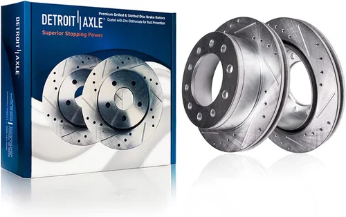 Vista 56 de Detroit Axle - Rotores de freno traseros para Toyota GR Supra BMW 230i 330e 330i 430i 530i 530i 530e 540d 540i xDrive X3 X4 Z4, rotores de freno