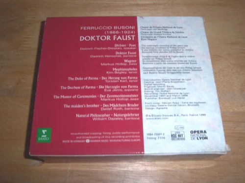Vista 2 de Busoni Doktor Faust