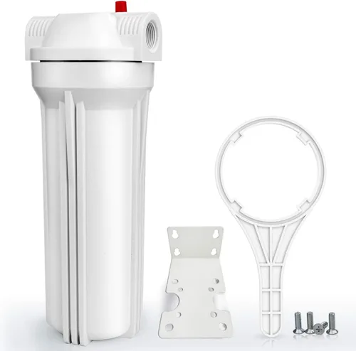 Vista 5 de SimPure Carcasa para filtro de agua para toda la casa, filtro de agua en línea para el hogar, filtro de sedimento universal de 10 pulgadas