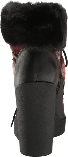 Vista 3 de Jessica Simpson Botines Myina de piel de cuña para mujer